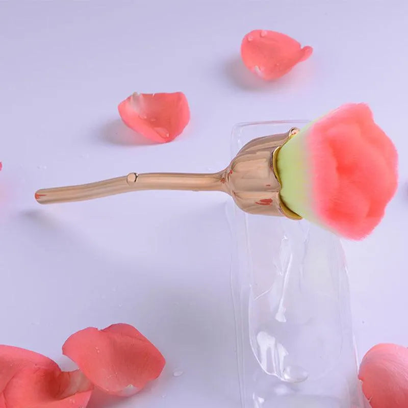 Rose Makeup Brush