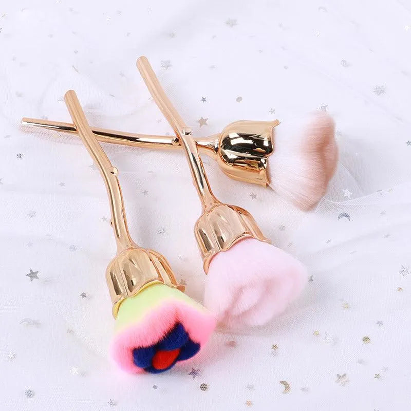 Rose Makeup Brush