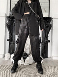 Dragon Print Cargo Jogger Pants