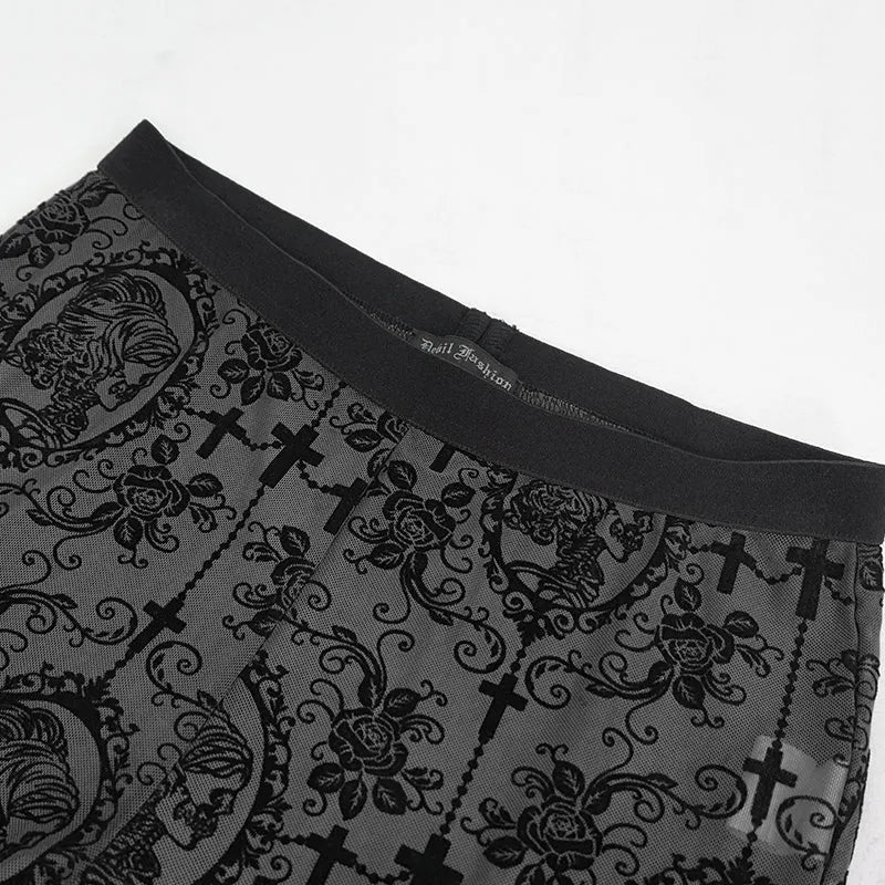 Get It Over With Lace Leggings