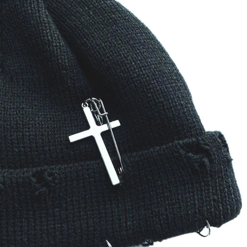 Sage Get Your Fix Knitted Beanie