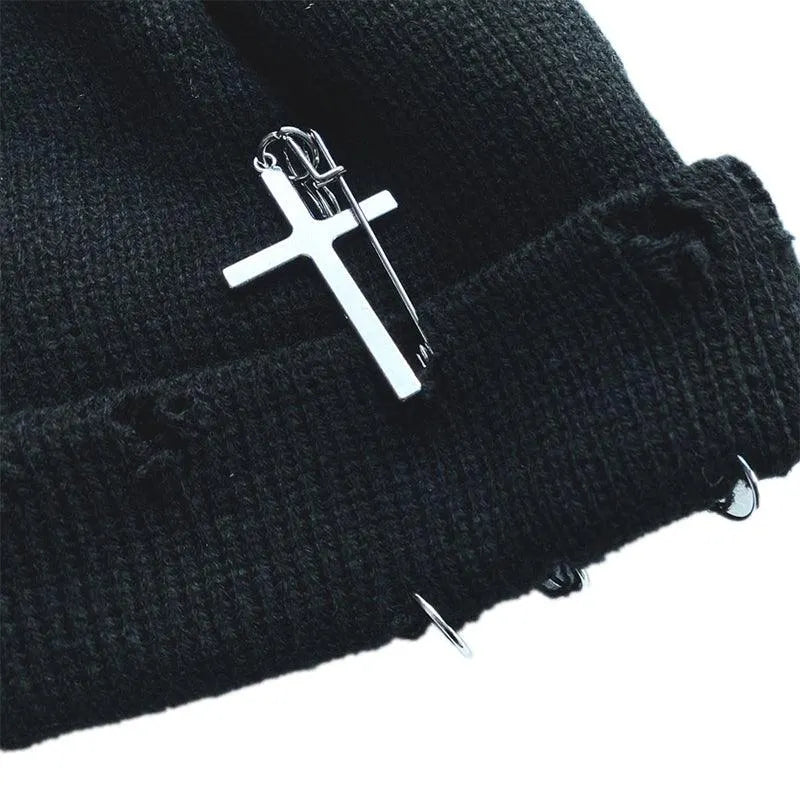 Sage Get Your Fix Knitted Beanie