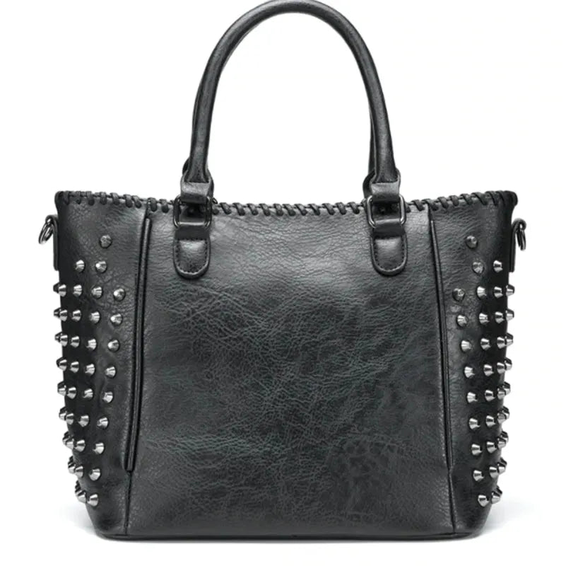 Pack Your Panic Skull Rivets Bag