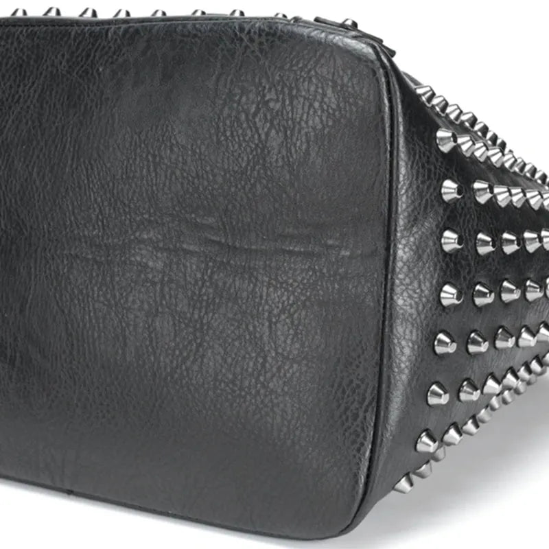 Pack Your Panic Skull Rivets Bag