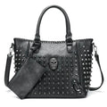 Pack Your Panic Skull Rivets Bag