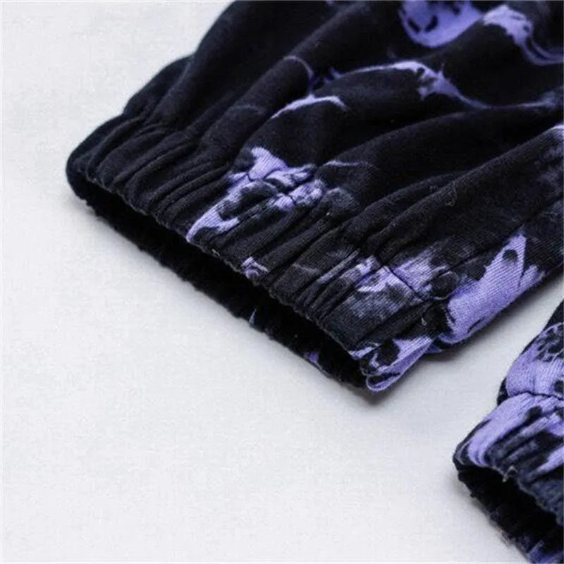 Tie Dyed Casual Harem Pants