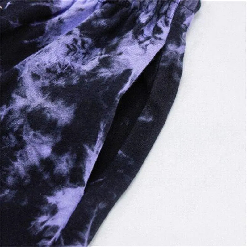 Tie Dyed Casual Harem Pants