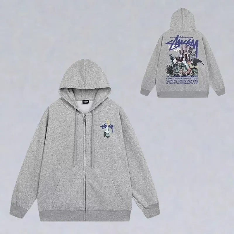 8 Ball  Zip Up Hoodie