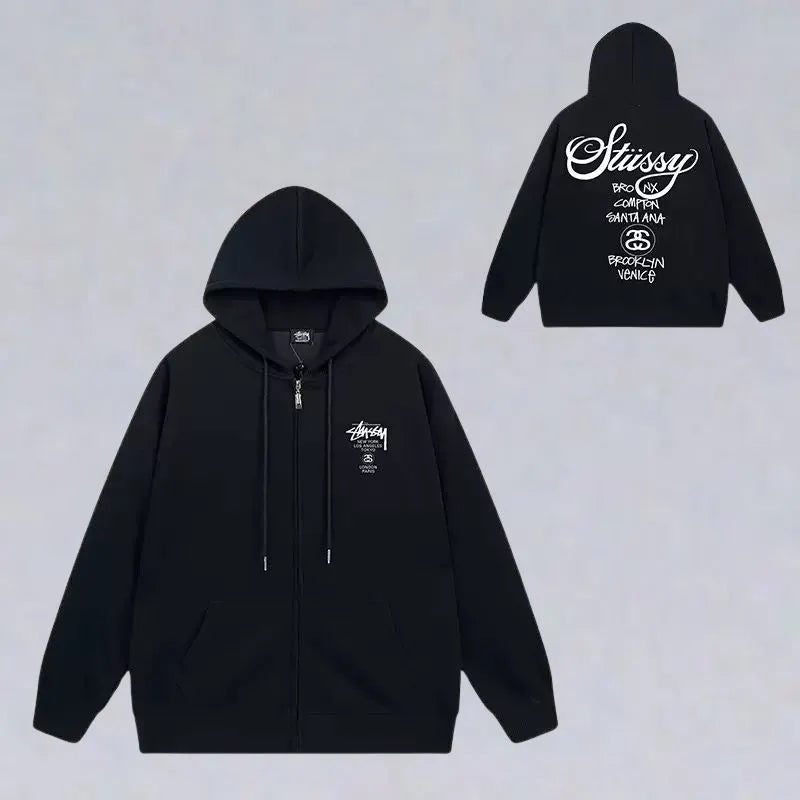 8 Ball  Zip Up Hoodie