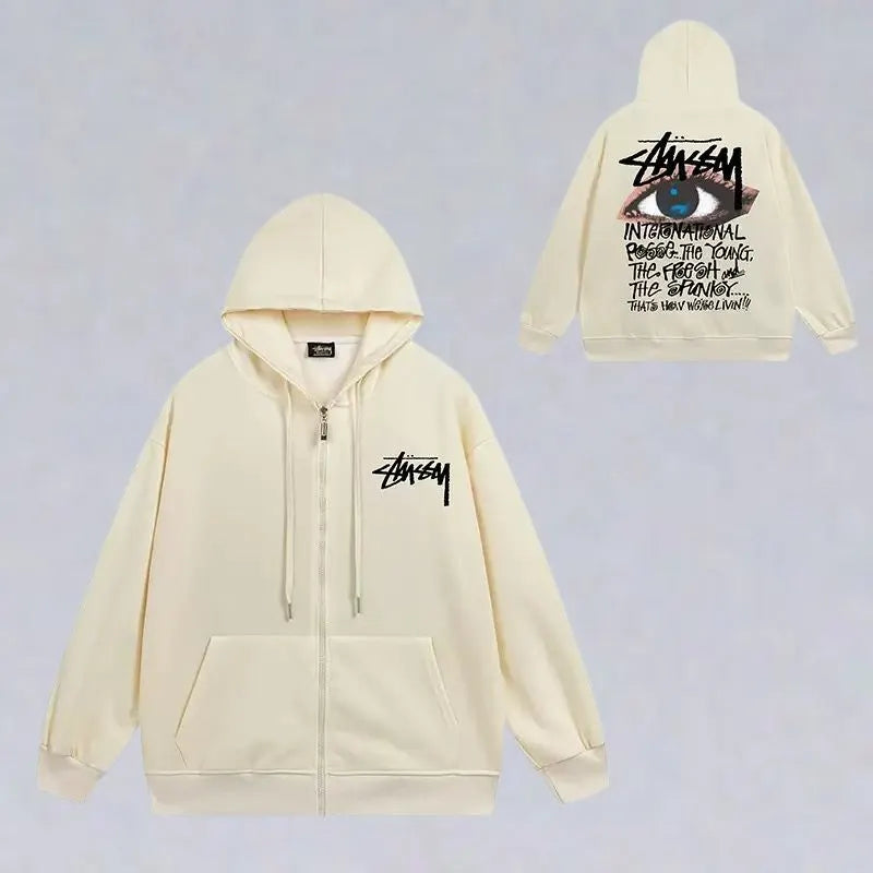 8 Ball  Zip Up Hoodie