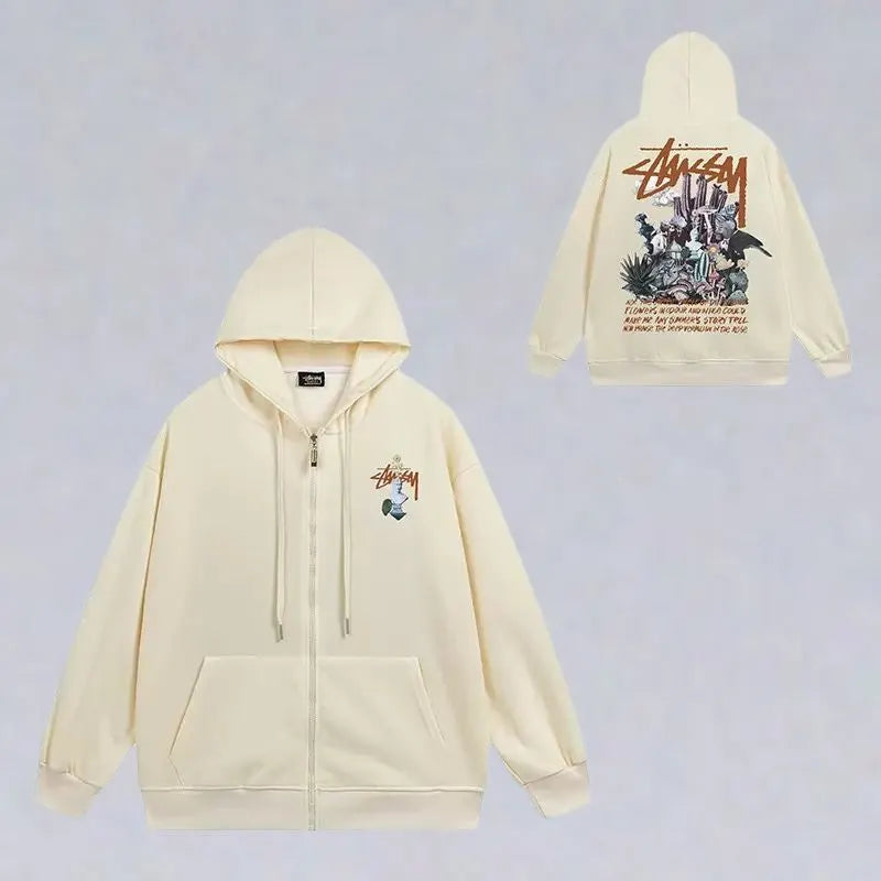 8 Ball  Zip Up Hoodie