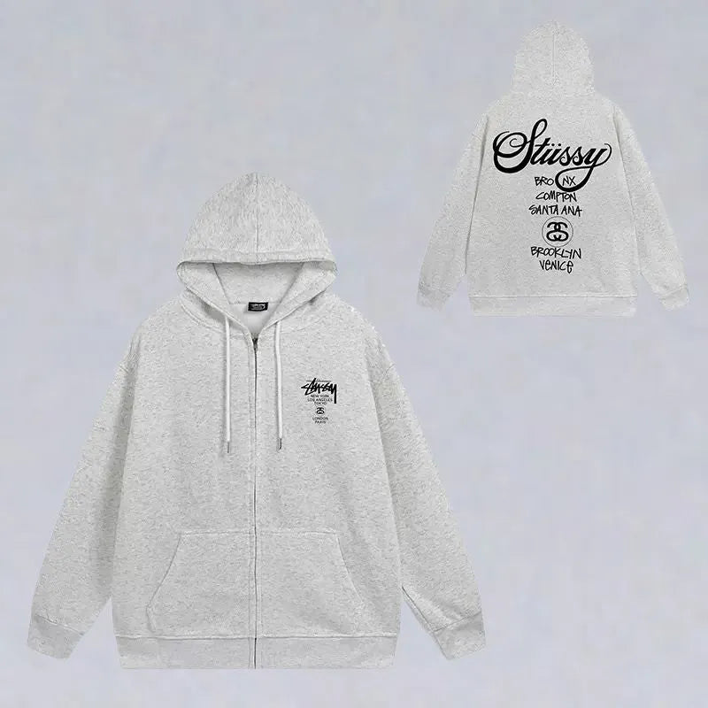 8 Ball  Zip Up Hoodie