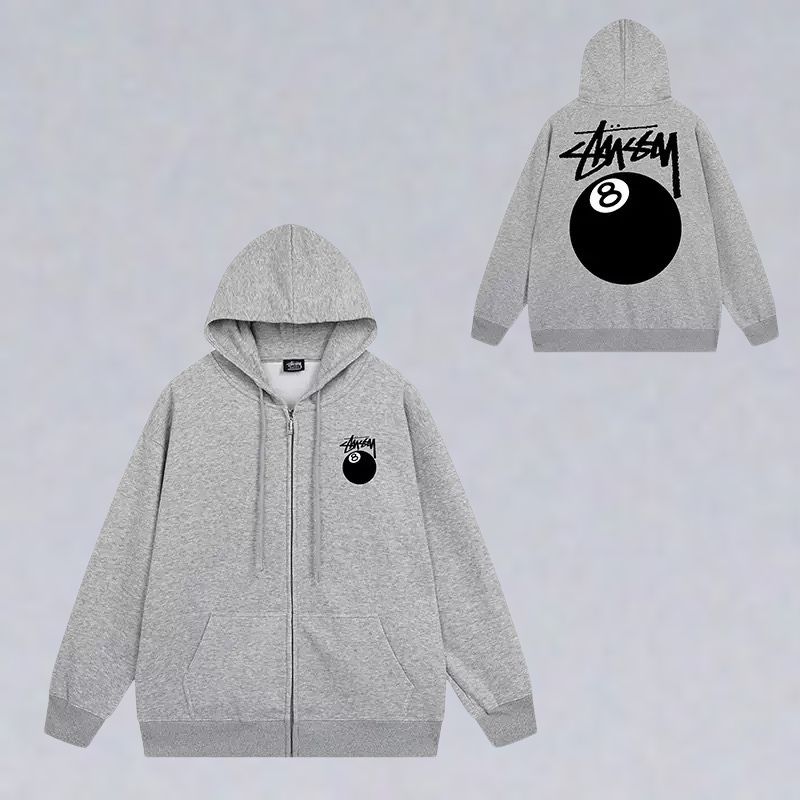 8 Ball  Zip Up Hoodie