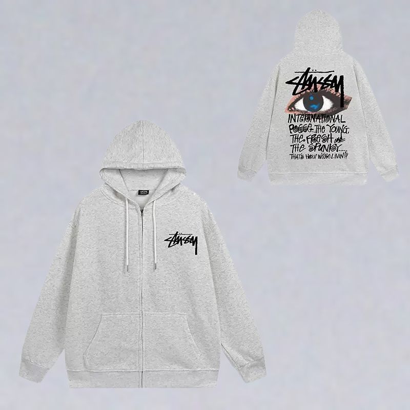 8 Ball  Zip Up Hoodie