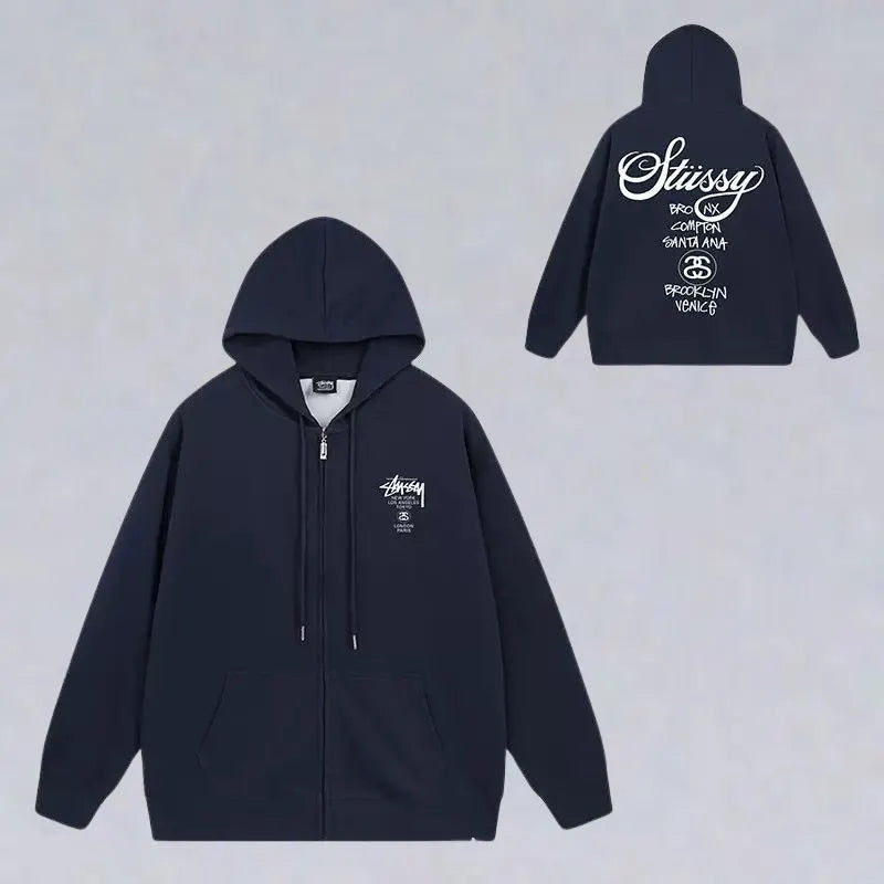 8 Ball  Zip Up Hoodie