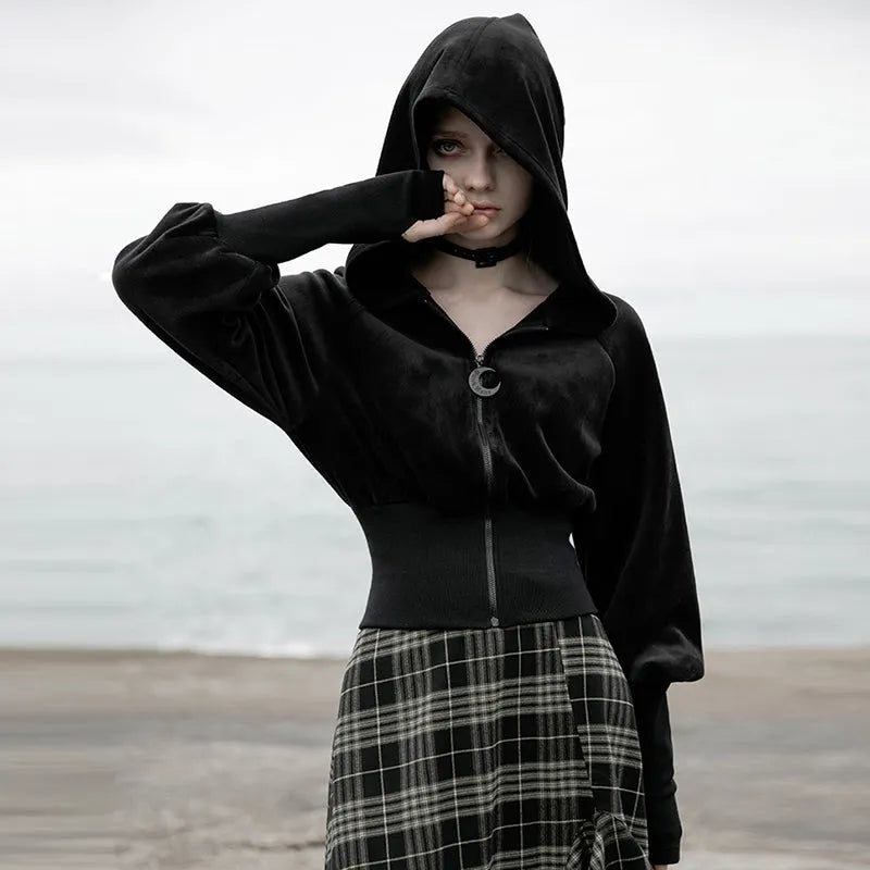 Night Nice To Me Zip Hoodie