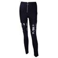 Hollow Punk Star Leggings