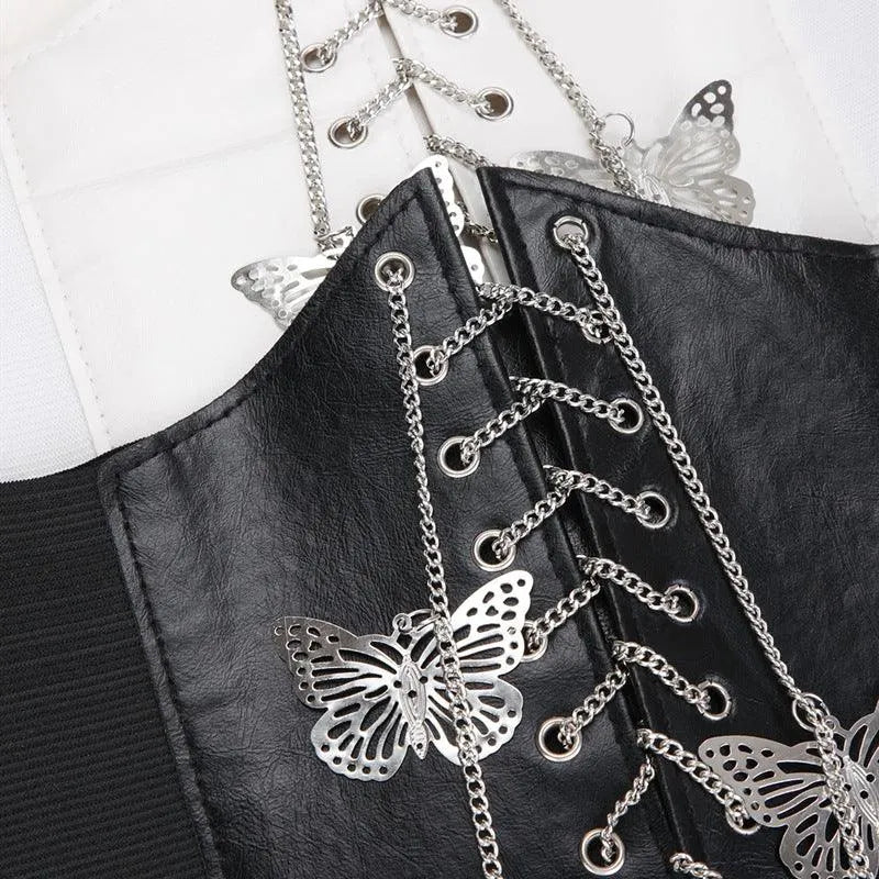 Lost Fairy Butterfly Chain Corset