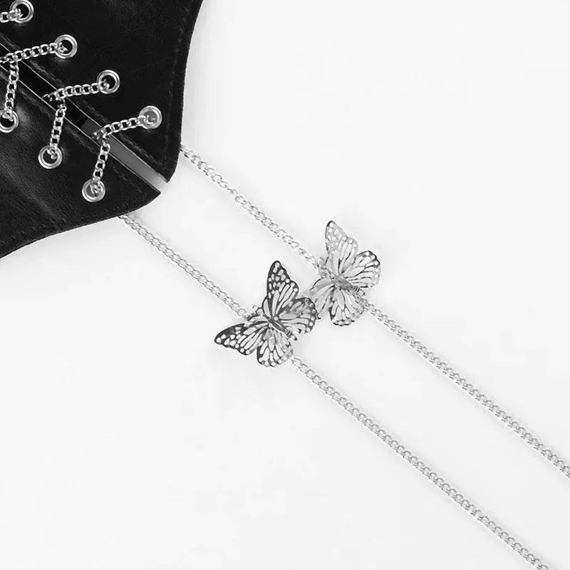 Lost Fairy Butterfly Chain Corset